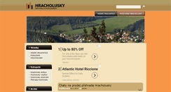 Desktop Screenshot of hracholusky.cz
